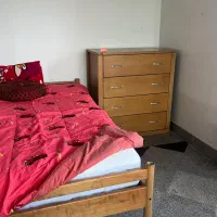 تخت تک نفره با تشک و فایل