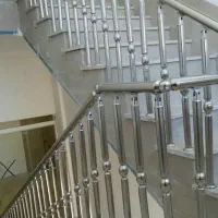 نرده راه پله  و تراس استیل