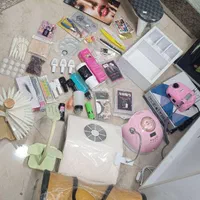 پک کامل لوازم کاشت ناخن|آرایشی، بهداشتی، درمانی|زنجان, |دیوار