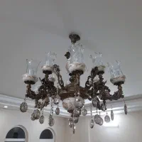 لوستر سلطنتی برنجی|لوستر و چراغ آویز|مشهد, شهید مطهری|دیوار