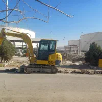 اجاره مینی بیل پیکور  حفاری کانال کنی تخریب