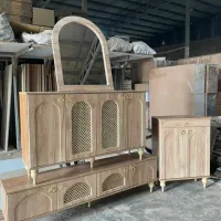 اینه و کنسول / وافل میز ۱۸۰ سانت/ ست کامل|بوفه، ویترین، کنسول|تهران, شهرک ولیعصر شمالی|دیوار