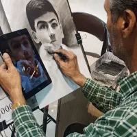 نقاشی چهره با بیشترین شباهت