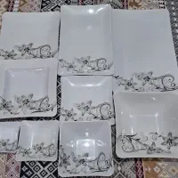 ظروف ملامین 30 پارچه بانوی یزد