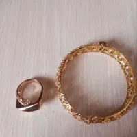 النگو و انگشتر زنانه زیبا رنگ ثابت|بدلیجات|ابهر, |دیوار