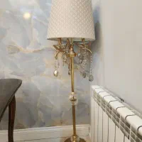 آباژور پایه بلند کریستال|چراغ خواب و آباژور|تهران, قیطریه|دیوار