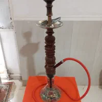 قلیان با تنه چوب گردو