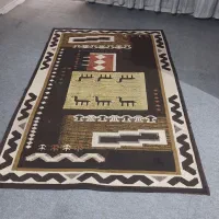 قالیچه گلیم گبه 2در1/5 جنس خوب