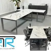 میزمدیریت مدرن فلزی/صندلی پشت توری طبی/مبل نیمست۱۱