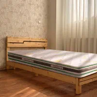 تخت یک‌ونیم نفره - تماما چوب روس ۱۰۰٪ نو و سالم