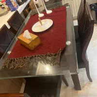میز ناهارخوری 6 نفره کار مالزی