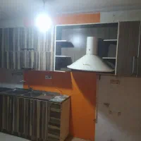 کابینت فلزی درب MDF به همراه سینک و هود|مصالح و تجهیزات ساختمان|بندر ماهشهر, |دیوار