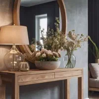 آینه و کنسول جدید 2026|بوفه، ویترین، کنسول|بهارستان, |دیوار