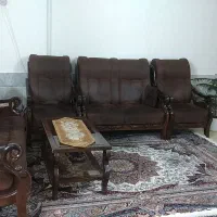 مبل با چوب گردو سفارشی
