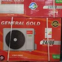 کولر گازی جنرال گلد 24000 و‌ 12000موتور سنگین|کولر گازی و فن‌کوئل|عباس‌آباد, |دیوار