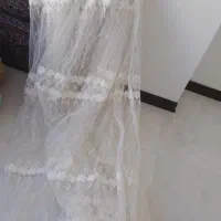 پرده تور گل دار|پرده، رانر، رومیزی|هشتگرد, فاز ۲ مهستان|دیوار