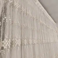 پرده تور خامه دوزی|پرده، رانر، رومیزی|تهران, شهرک استقلال|دیوار