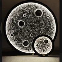 تابلو ماه پتینه ساعت و ایینه|ساعت دیواری و تزئینی|شیراز, نصر|دیوار