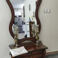 آینه وشمعدان|بوفه، ویترین، کنسول|ری, منصوریه منگل|دیوار