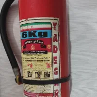 کپسول آتشنشانی ۶کیلویی کارکرده