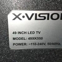 تلویزیون ۴۹ اینچ ایکس ویژن|تلویزیون و پروژکتور|تهران, بلوار کشاورز|دیوار