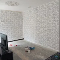 رنگ کاری ساختمان،نقاشی، در، پنجره،