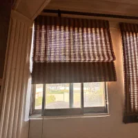 پرده حصیری حصیر هندی اماده نصب|پرده، رانر، رومیزی|تهران, قبا|دیوار