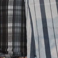 دو قواره پارچه کتان کشی