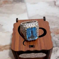 انگشتر توپاز سوئیسی اصل