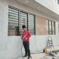 حفاظ ونرده استیل،نرده چوبی وشیشه ای