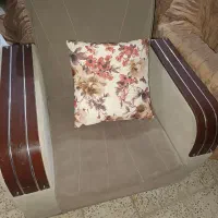 مبلمان راحتی تختخواب شو|مبلمان خانگی و میز عسلی|میانه, |دیوار