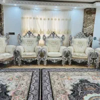 مبل ۹ نفره سلطنتی|مبلمان خانگی و میز عسلی|بندر گناوه, |دیوار