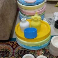 فروش سنگ مصنوعی قندان، جا شمعی،جا سیگاری|صنایع دستی و سایر لوازم تزئینی|صدرا-فارس, |دیوار