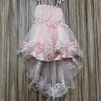 لباس مجلسی دنباله دار بچه گانه مناسب ۴تا۶سال