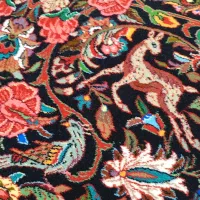 قالیچه شکارگاه افشار|فرش|تکاب, |دیوار