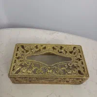 جا دستمال کاغذی برنز اصل نو نو سنگین وزن