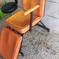 صندلی ارایشگری دستی و گردون|آرایشگاه و سالن‌های زیبایی|خمینی‌شهر, |دیوار