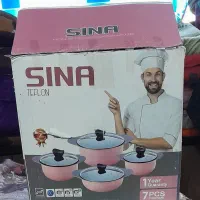 ظرف تفلون رنگ مشکی آاک