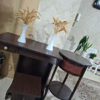 میز چرخ خیاطی به همراه صندلی و میز تلفن|میز تلفن|مشهد, شاهد (شهرک غرب)|دیوار
