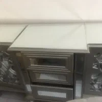 میز تیوی و آینه کنسول|بوفه، ویترین، کنسول|کرج, باغستان|دیوار