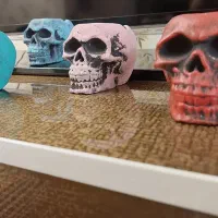 8 عدد جاسیگاری طرح اسکلت جمجمه|صنایع دستی و سایر لوازم تزئینی|کرمانشاه, |دیوار