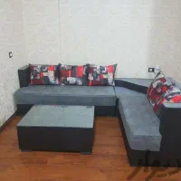 مبل زیبای ال ققنوس-- مدل راحتی-)|مبلمان خانگی و میز عسلی|تهران, شهرک شریفی|دیوار