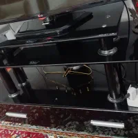 میز تلویزیون شیشه ای