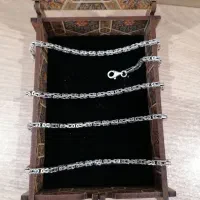 یک عدد زنجیر نقره 925 خارجی طرح کرال65سانت،نو|جواهرات|شیراز, دروازه قران|دیوار