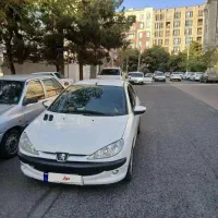 ۲۰۶ سفید اتومات تیپ ۶ با لوازم توضیحات بخون