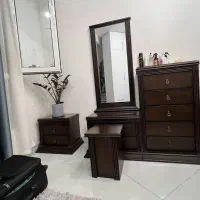 سرویس خواب دونفره ، تخت دونفره چوبی