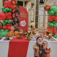 اجرای انواع دیزاین گل ارایی عقد،بادکنک ارایی تولد|خدمات پذیرایی، مراسم|پرند, فاز ۴|دیوار