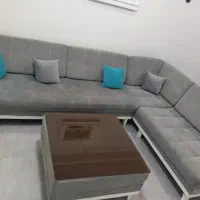 مبل ال ۷ نفره همراه پاف