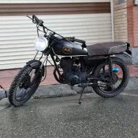 موتور سیکلت کاستوم کافه ریسر