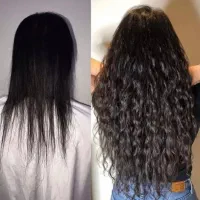 اکستنشن مو طبیعی و الیاف لیزری نصب سبک مخصوص عید